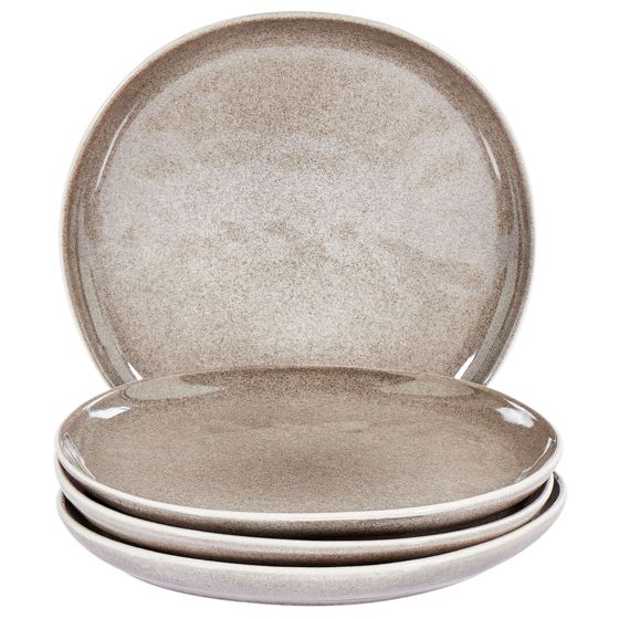 Sivulautassetti 4 kpl COSTMARY kivitavara Harmaa