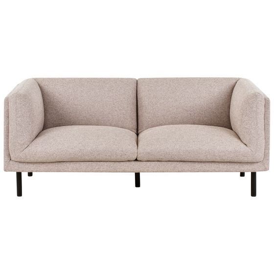 Sohva VORGOD kangas Vaaleanruskea 2-istuttava