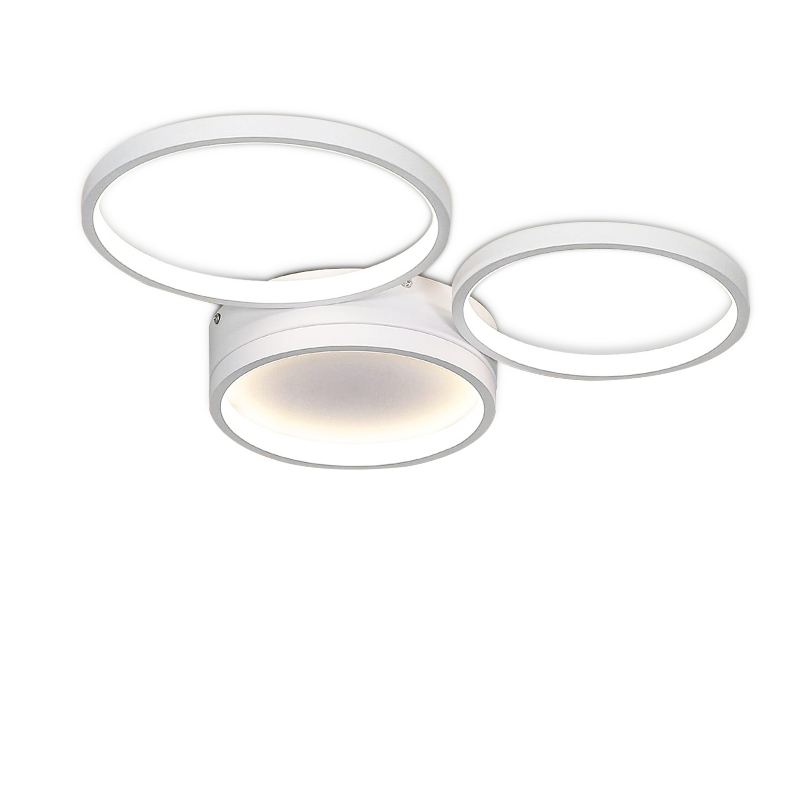 NETTLIFE LED - kattovalaisin, lämmin valkoinen, makuuhuone 22W, moderni lamppu, sisustus olohuoneeseen, lastenhuoneeseen Käytävään, ruokailuhuoneeseen