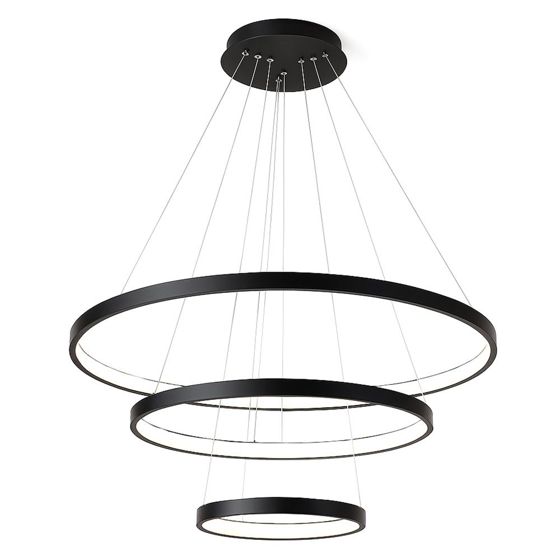 TOOLIGHT riippuvalaisin LHJ013-CP3 musta, 61x61x70cm
