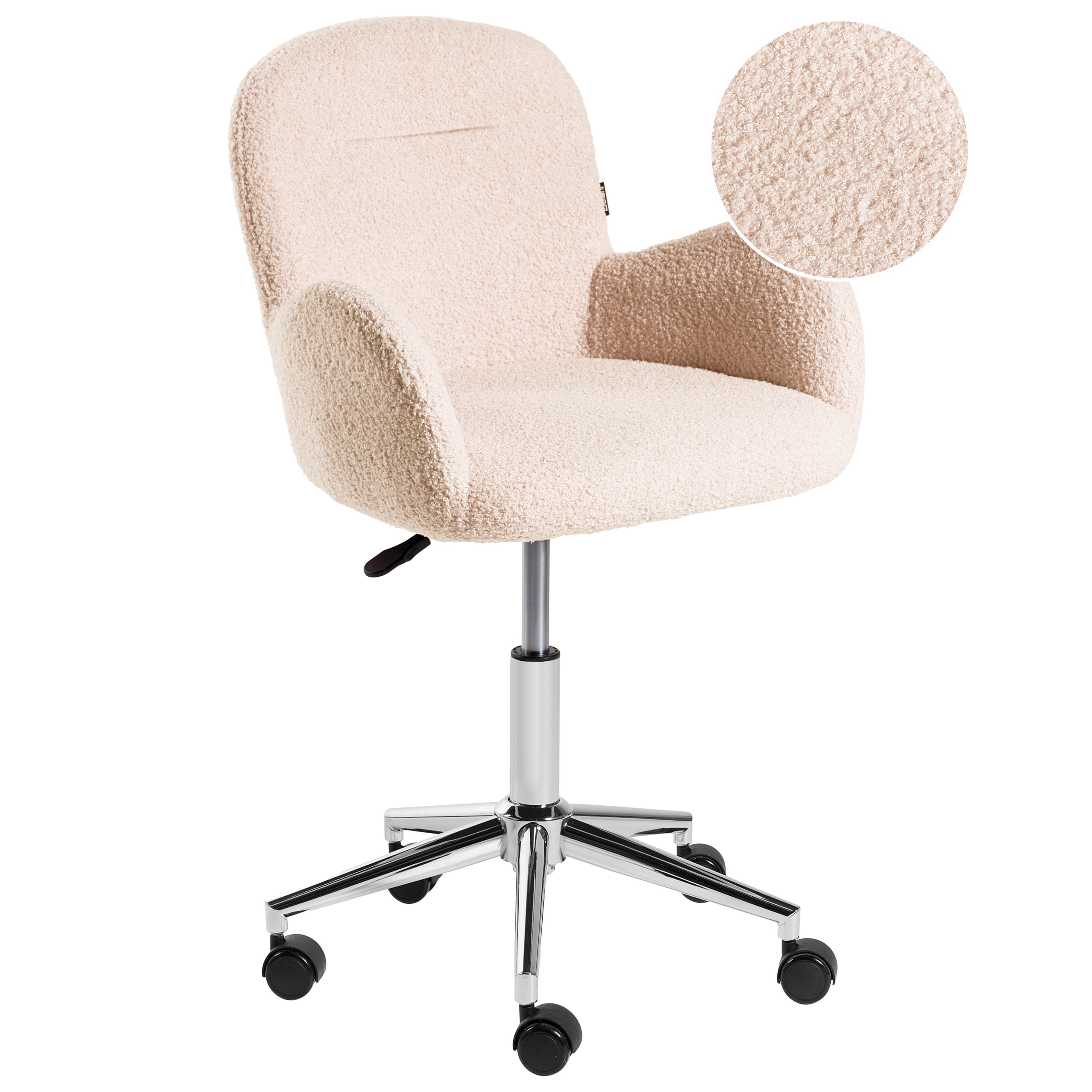 Työtuoli PRIDDY Buklee Vaaleanbeige