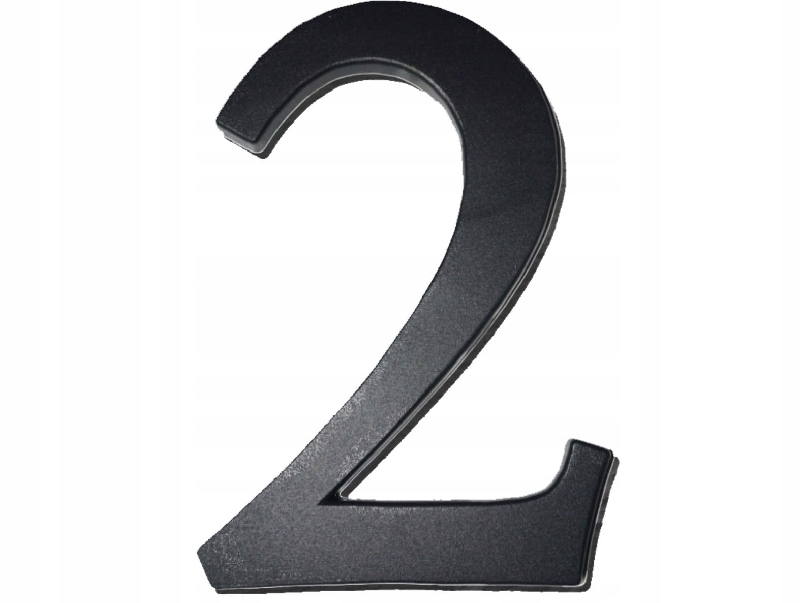 Talo numero 2 musta 19 cm