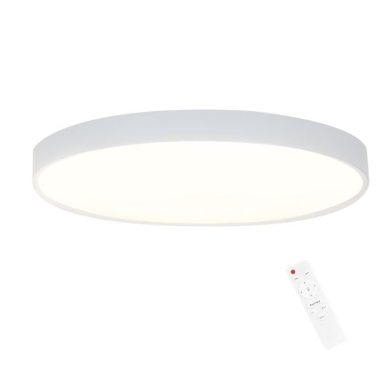 NETTLIFE Musta, himmennettävä, LED - paneeli, 30W, IP44 pyöreä, 28 x 2 5cm, olohuoneen Kattovalaisin, himmennettäväKaukosäätimellä