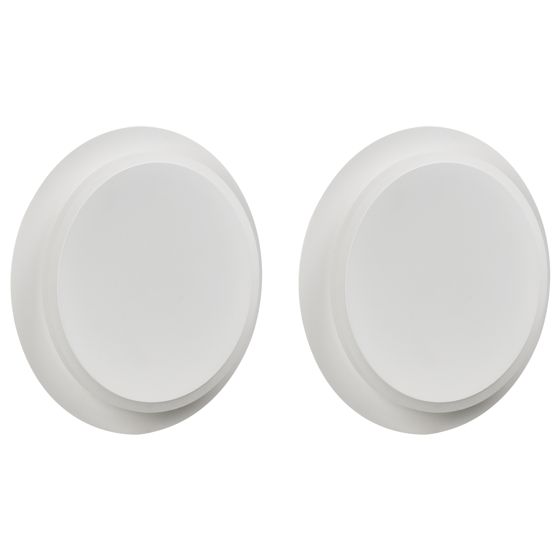 Seinävalaisinsetti 2 kpl SEMNON LED-valo metalli Valkoinen