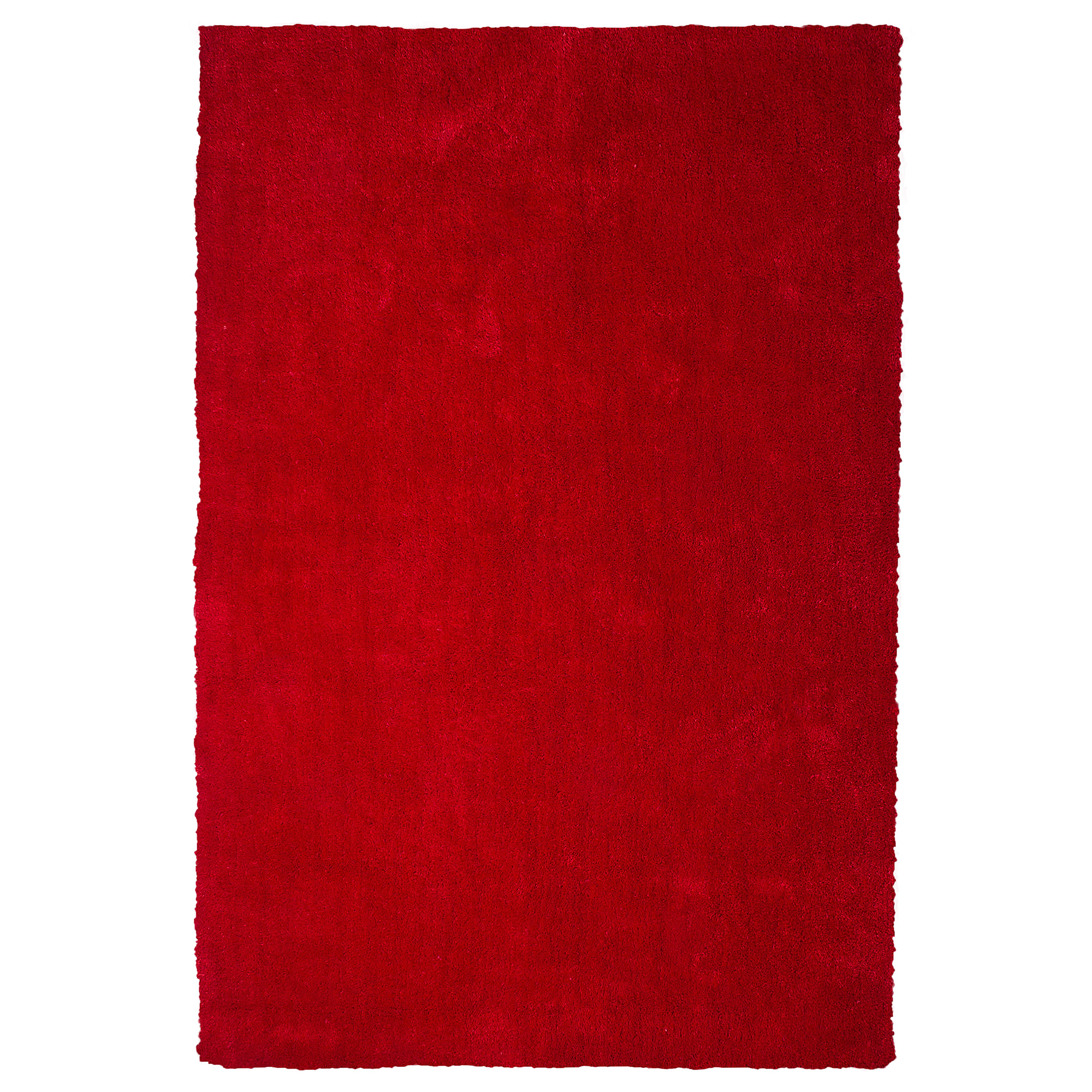 Korkeanukkainen matto DEMRE Punainen 140 x 200 cm
