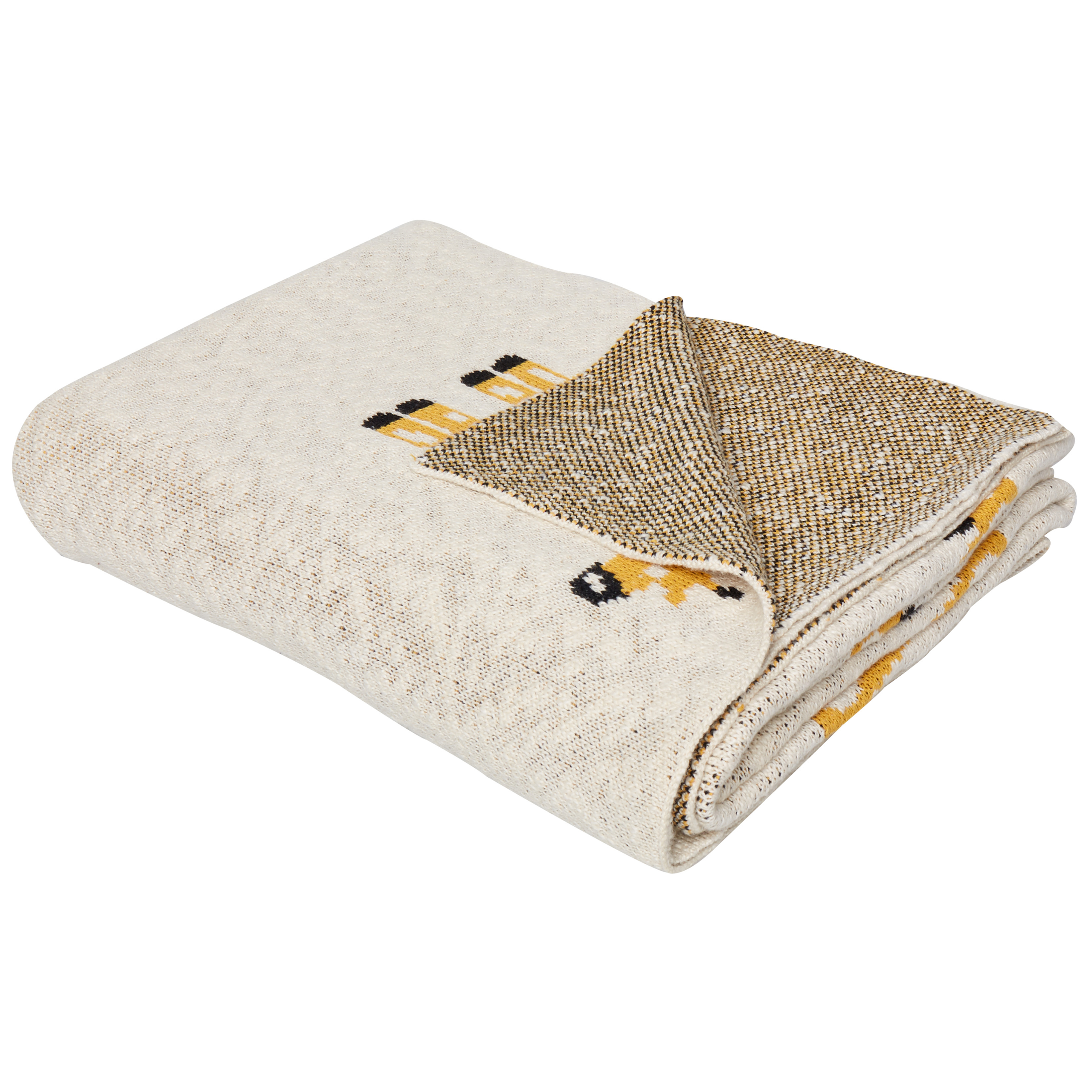 Torkkupeitto CHILARI puuvilla 130 x 170 cm Beige