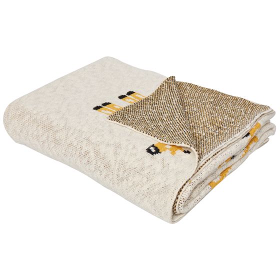 Torkkupeitto CHILARI puuvilla 130 x 170 cm Beige