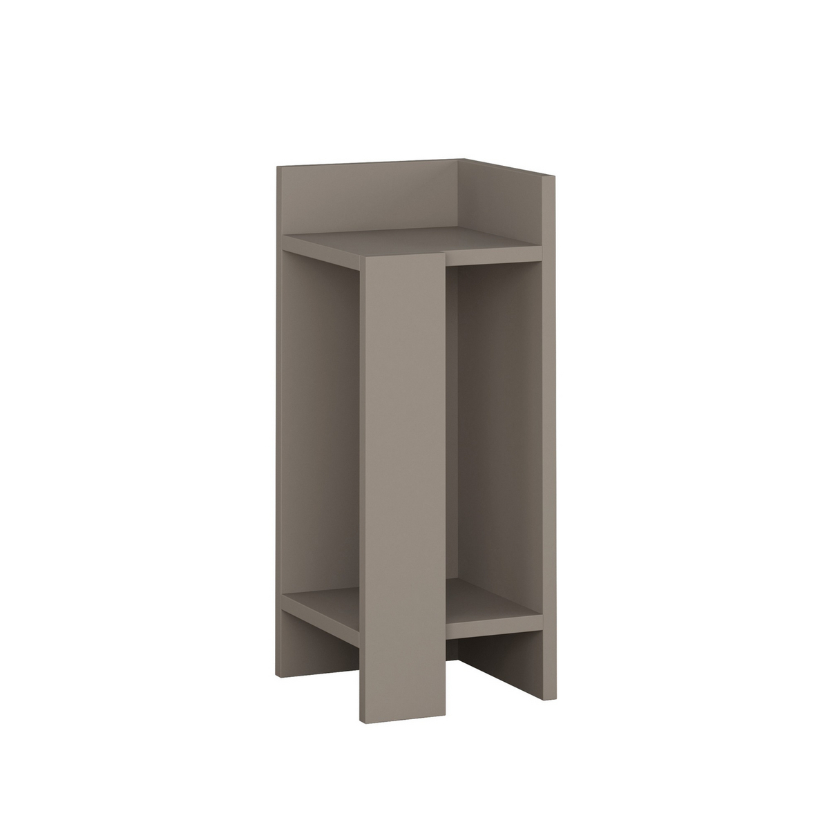 Norda Design Moderni yöpöytä, 25x60x27 cm | 100 % melamiinipinnoitettu, 18 mm paksu | tyylikäs ja toimiva
