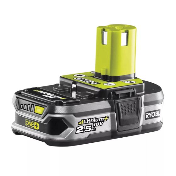 Ryobi ONE+ 18V 2,5 Ah Li-ion -akku RB18L25