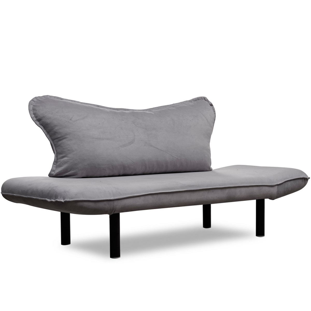 Norda Design Moderni 2-istuttava vuodesohva, 150 cm | 100 % metallirunko, helppohoitoinen kangas, moniasentoiset käsinojat, 200 kg kantavuus