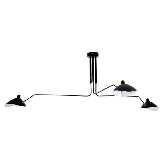 TOOLIGHT kattovalaisin APP569-3C musta, 145x145x60cm