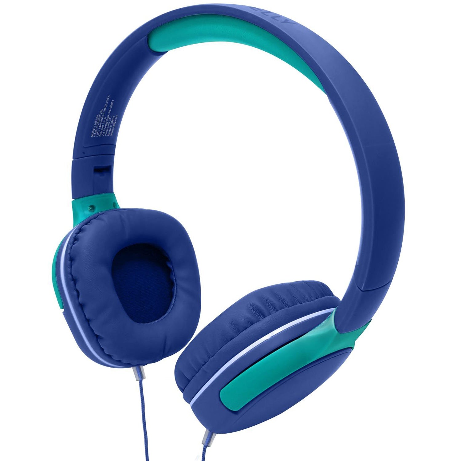 KidsBeat 2 Kuulokkeiden äänenvoimakkuus rajoitettu max 85dB 3,5mm liitin Sininen