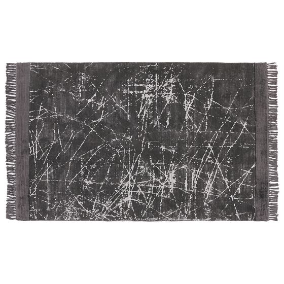 Matto HANLI Tummanharmaa 140 x 200 cm viskoosi