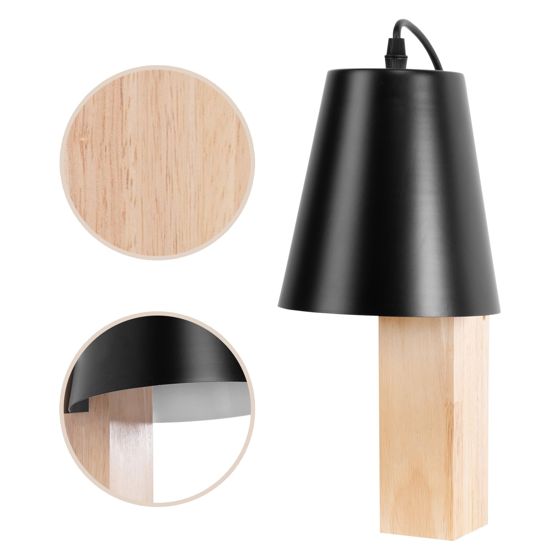 TOOLIGHT seinävalaisin APP1279-1W musta, 18x15x32cm