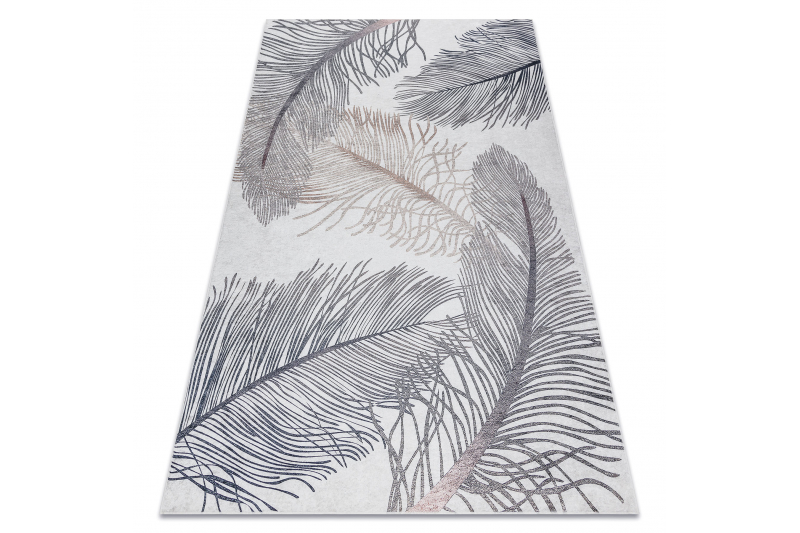 ANDRE 1147 matto Höyhenet liukumaton - beige 120x170 cm