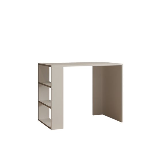 Norda Design Moderni monikäyttöinen opiskelupöytä, valkoinen, 90 x 70 x 50 cm | 100 % melamiinipinnoitettu, 18 mm paksu | Tyylikäs ja käytännöllinen