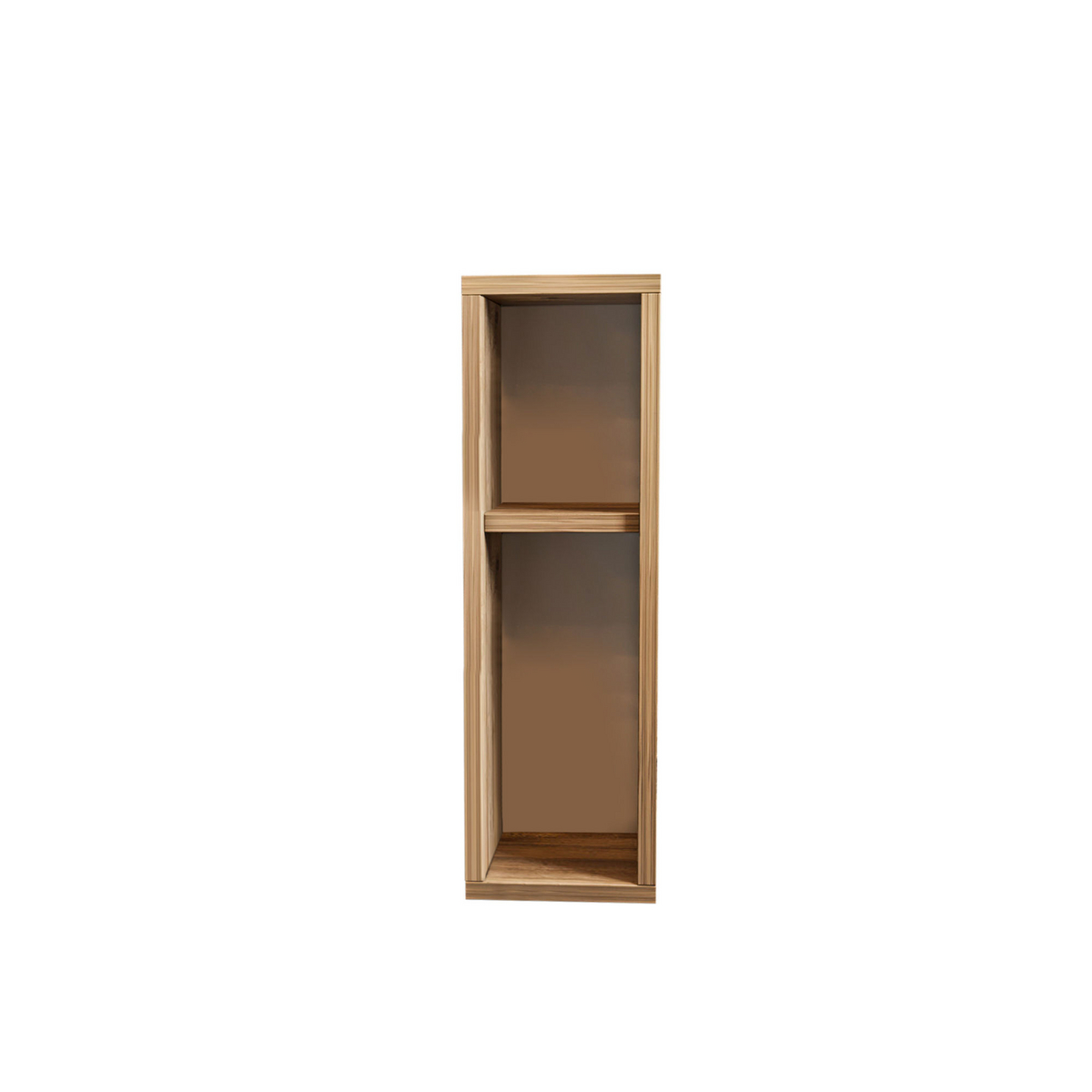 Norda Design moderni mäntyinen yöpöytä, 100 % melamiinipinnoitettu, 18 mm paksu, 65 x 20 x 15 cm | eleganttinen ruskea muotoilu kotiin
