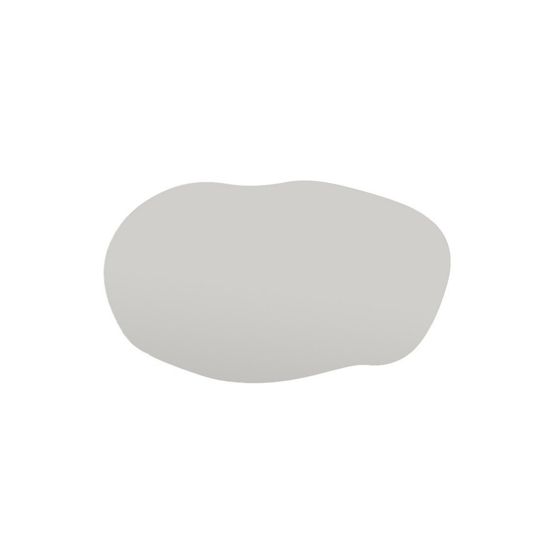 Norda Design Moderni lipaston peili, musta, 52 x 89 x 2,2 cm | 100 % MDF, ekologinen Flotal-E, seinään kiinnitettävä malli