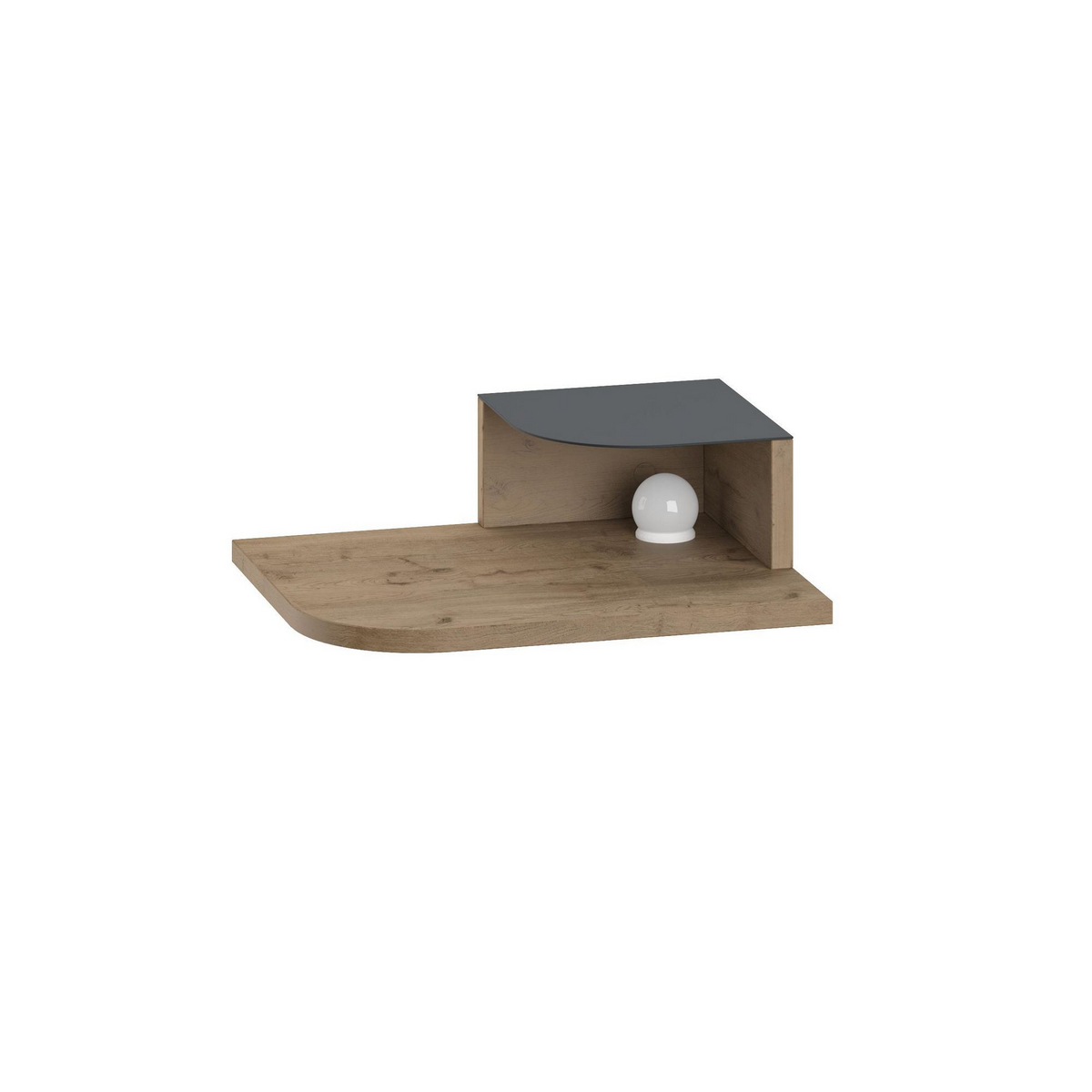 Norda Design Yöpöytä Luno, tammi, 30 × 40 × 16,2 cm
