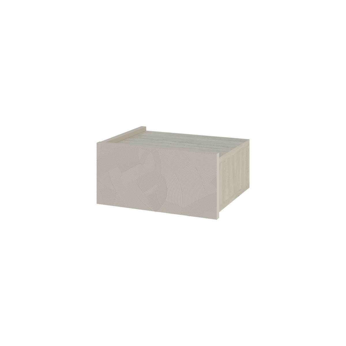 Norda Design Yöpöytä Onda LED, 31 × 38,4 × 18,5 cm