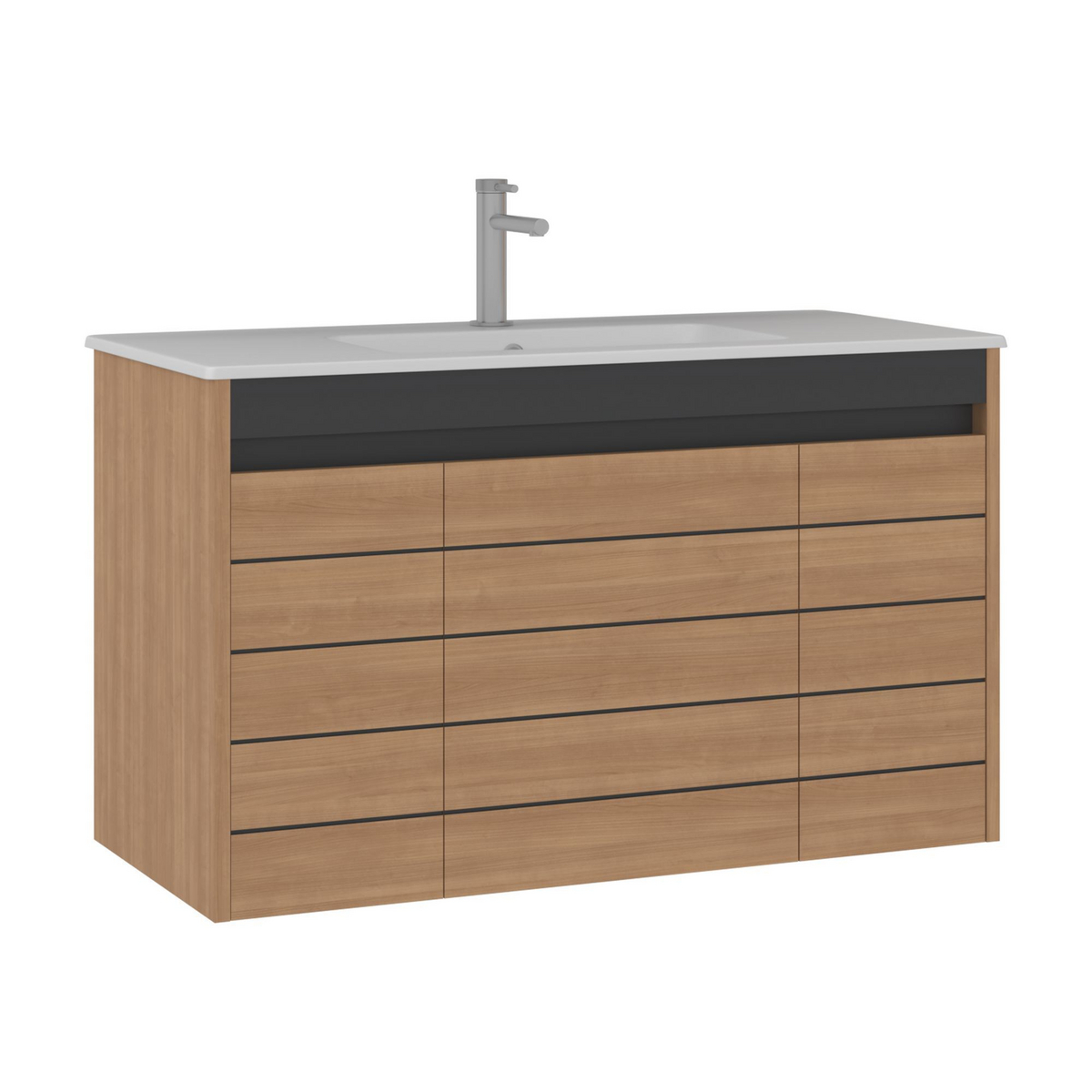 Norda Design Allaskaappi Ricato 100, pähkinä, 47 × 101 × 62 cm