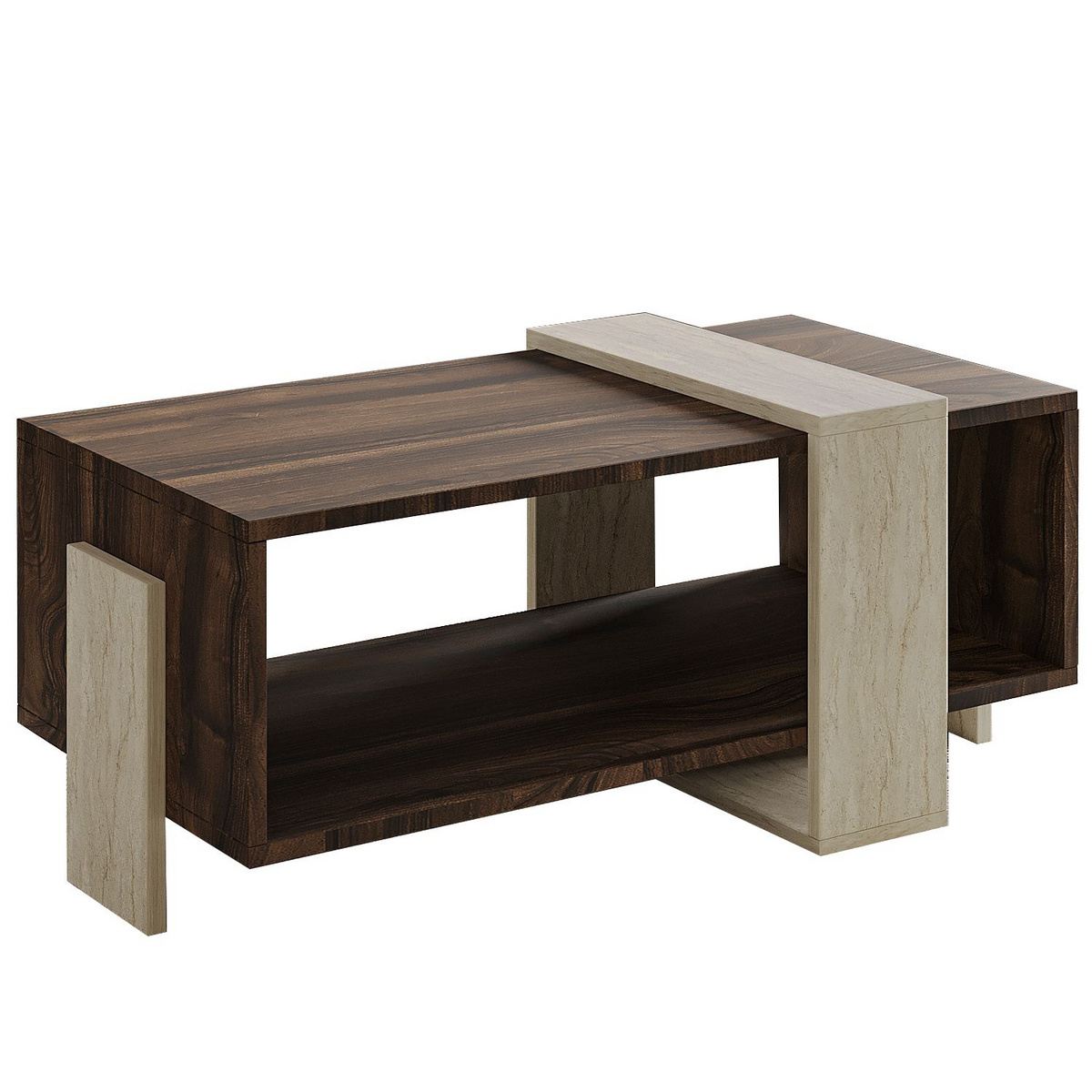 Norda Design Sohvapöytä Meleni, 49 × 90 × 40 cm