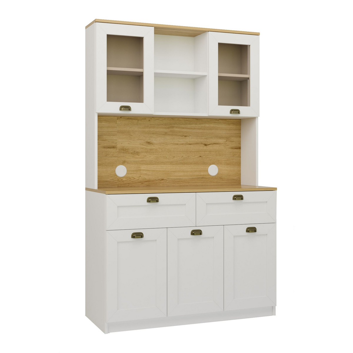 Norda Design Kahviteline Vionna 1600, valkoinen, 44 × 120 × 191,8 cm