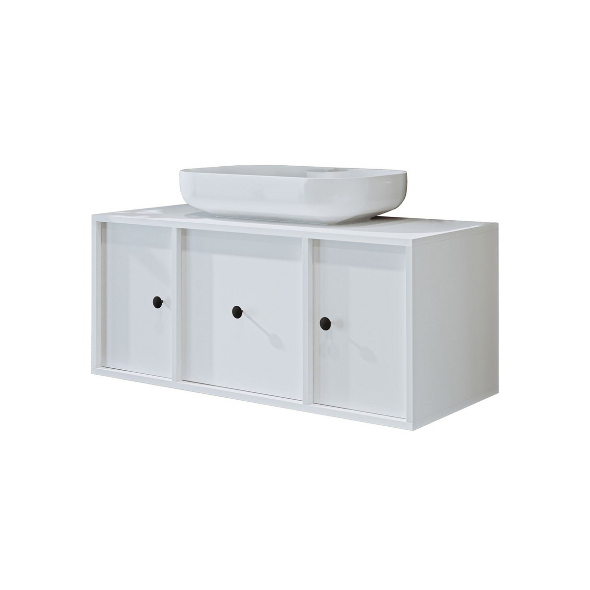 Norda Design Allaskaappi Ostuni, valkoinen, 45 × 105 × 45 cm