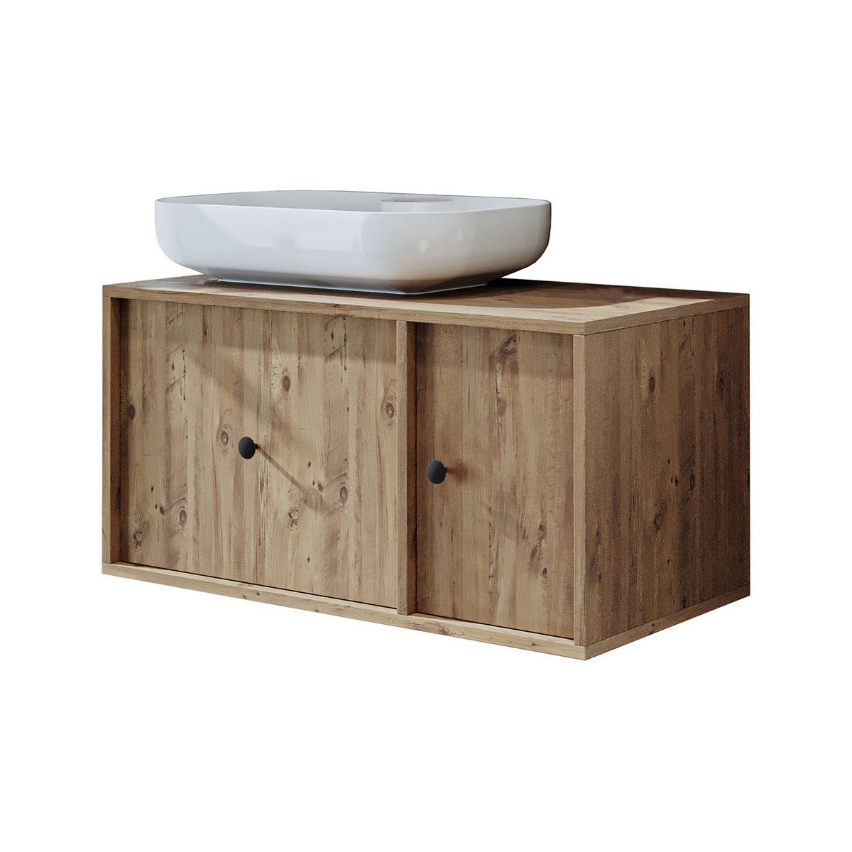 Norda Design Allaskaappi Bergamo, Atlantic Pine -mänty, 45 × 90 × 58 cm