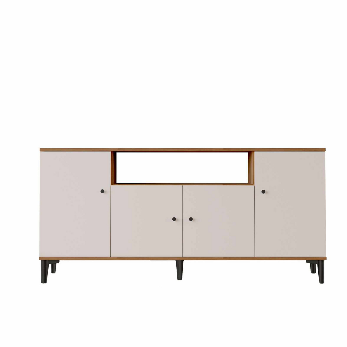 Norda Design Konsolipöytä Consola, pähkinä, 44,5 × 180 × 85 cm