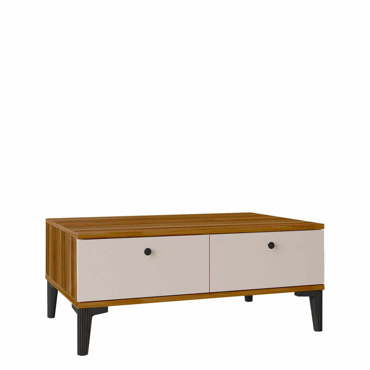 Norda Design Sohvapöytä Terrazzo, pähkinä, 60 × 90 × 38,6 cm