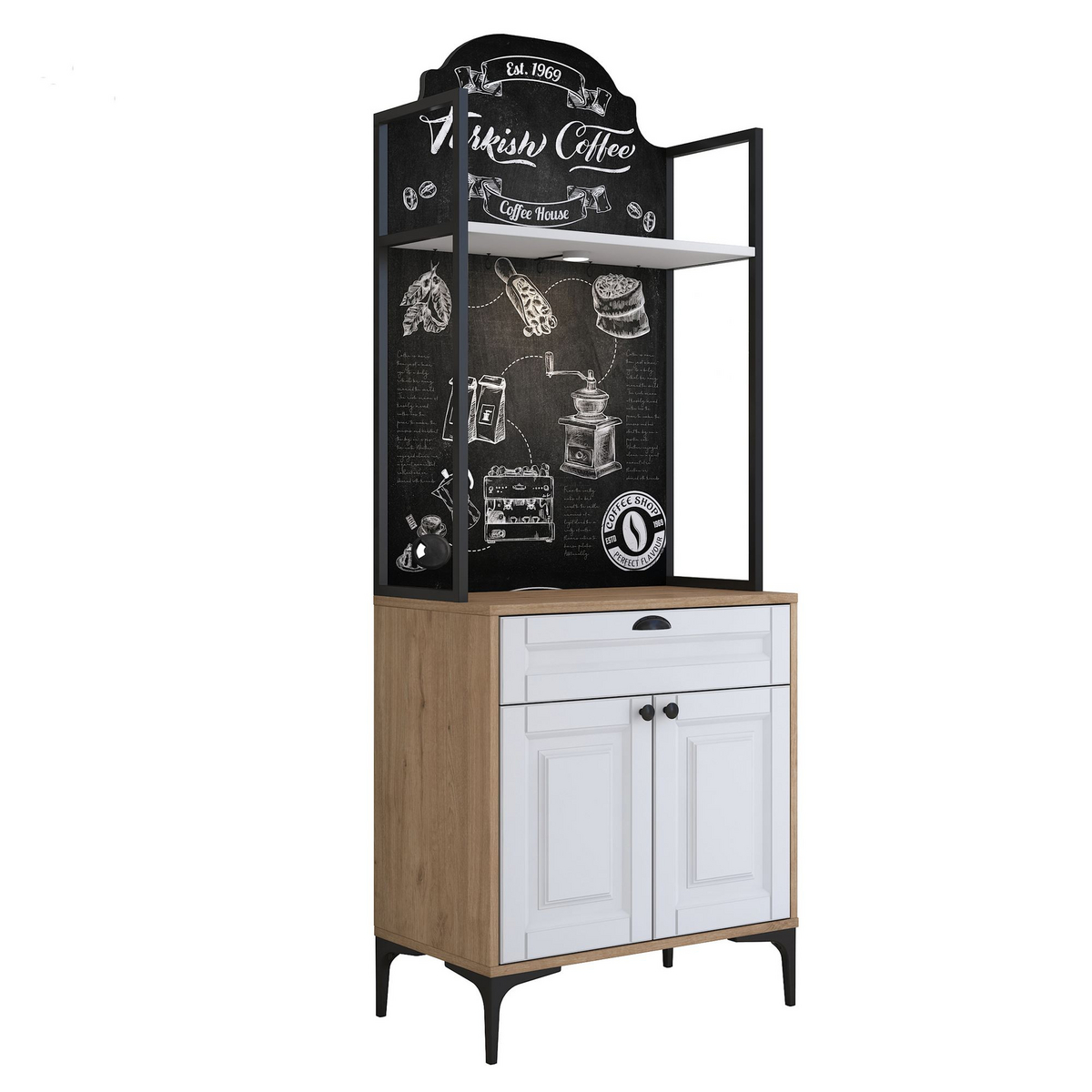 Norda Design Monikäyttökaappi Meridian, 40 × 70 × 184,6 cm