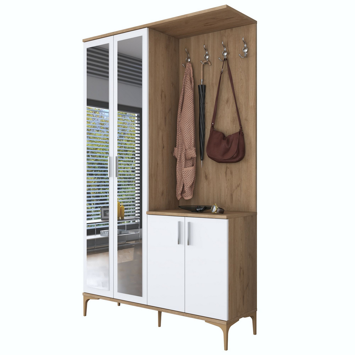 Norda Design Eteisnaulakko Foyer, 37,5 × 120 × 198,6 cm