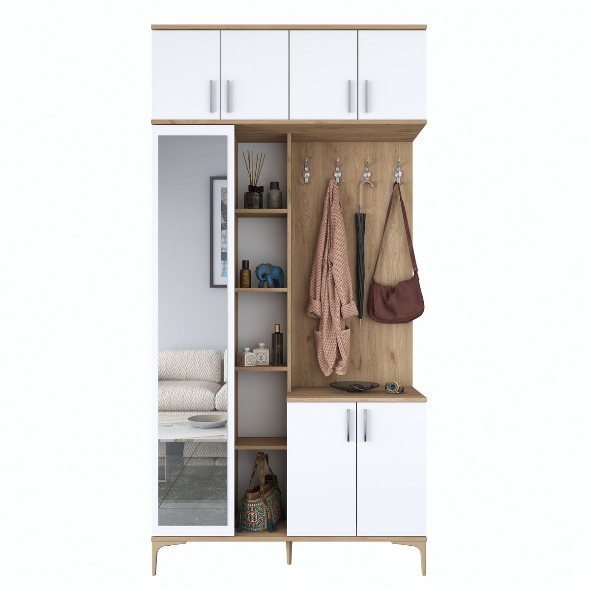 Norda Design Eteisnaulakko Vestibule, 37,5 × 120 × 240 cm