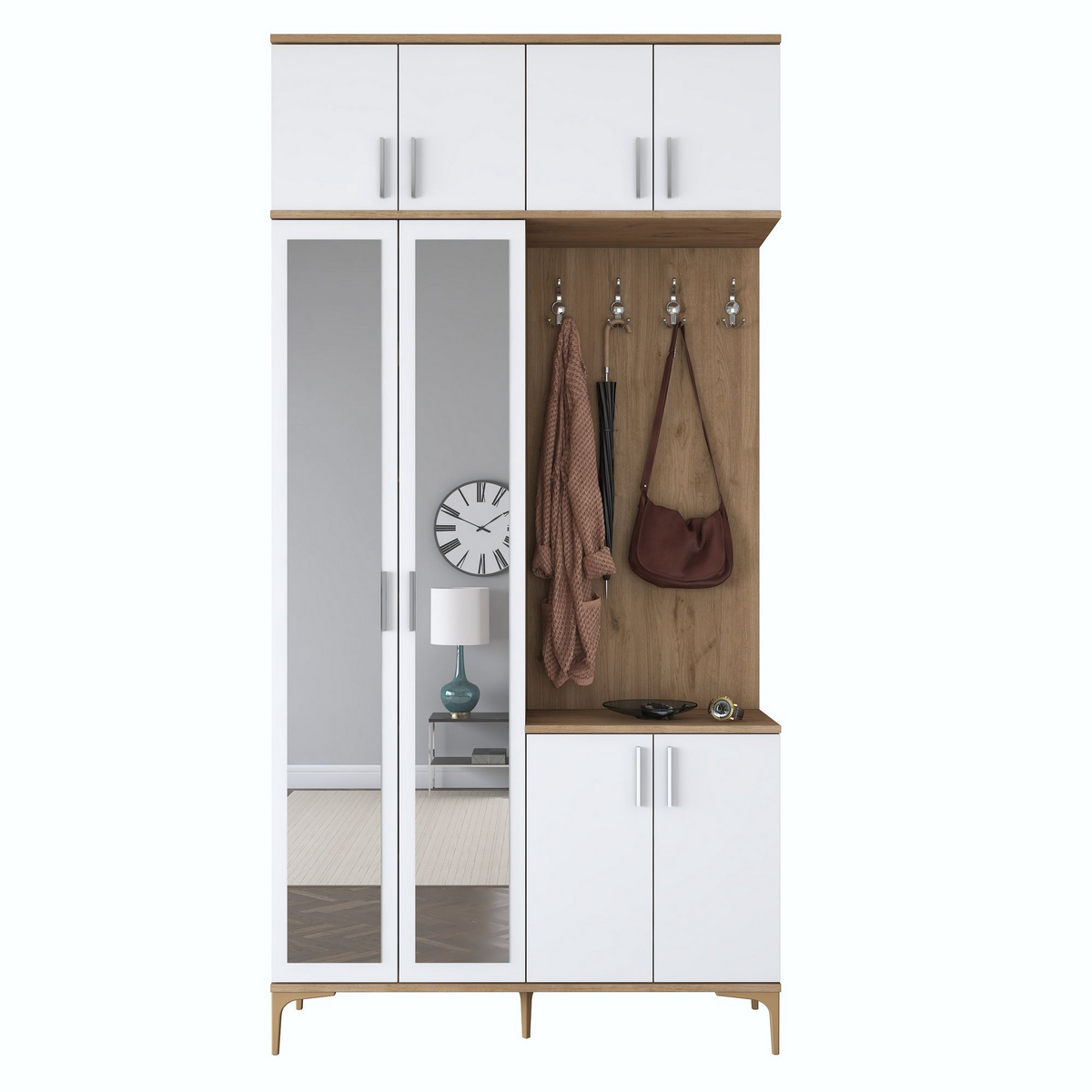 Norda Design Eteisnaulakko Portico, 37,5 × 120 × 240 cm