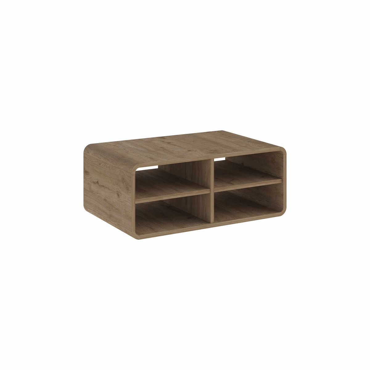 Norda Design Sohvapöytä Rovel, luonnonvärinen, 50 × 80,3 × 32,5 cm