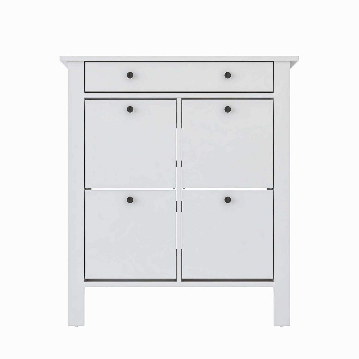 Norda Design Kenkäkaappi Orma, valkoinen, 30 × 90 × 101,8 cm