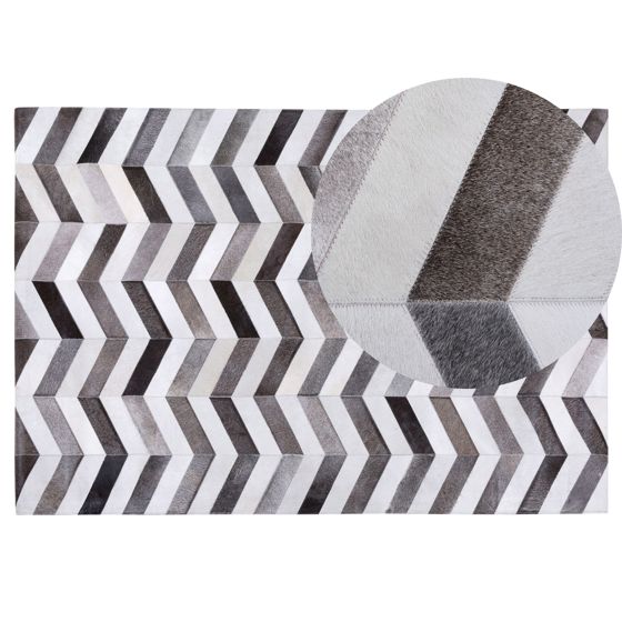 Matto AKSAZ Monivärinen 140 x 200 cm nahka