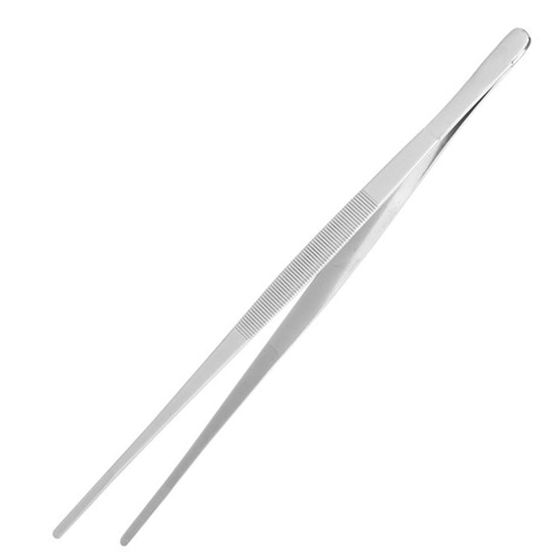 Ruostumattomasta teräksestä valmistetut tarjoilupinsetit 300 mm - Hendi 680018