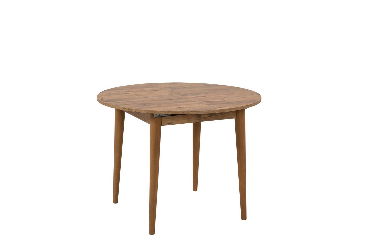 Norda Design Jatkettava ruokapöytä, 100x100 cm (avattuna 131 cm) | 100 % melamiini, puiset jalat, moderni muotoilu