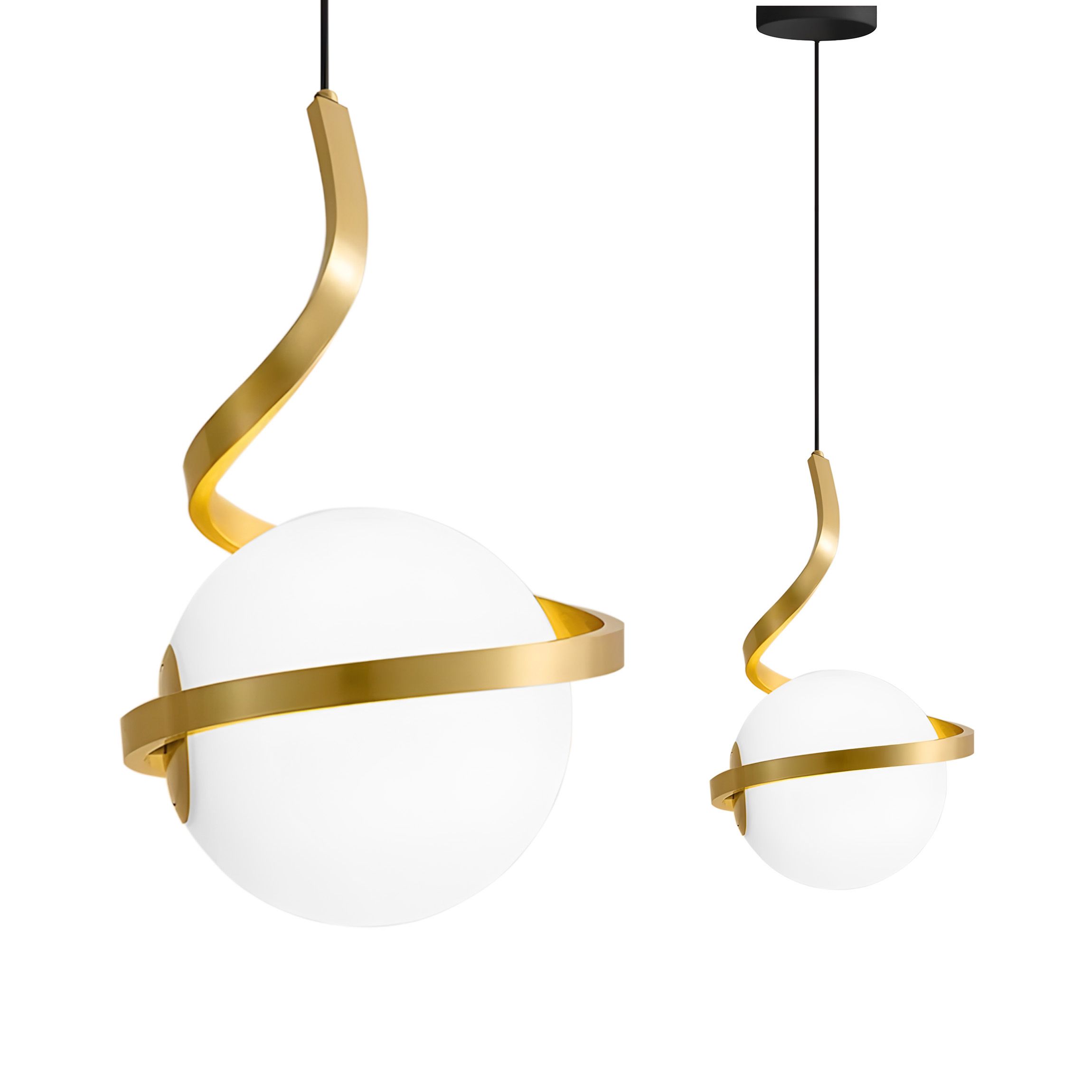 TOOLIGHT riippuva kattovalaisin APP1733-1CP kulta, 19x18x29cm