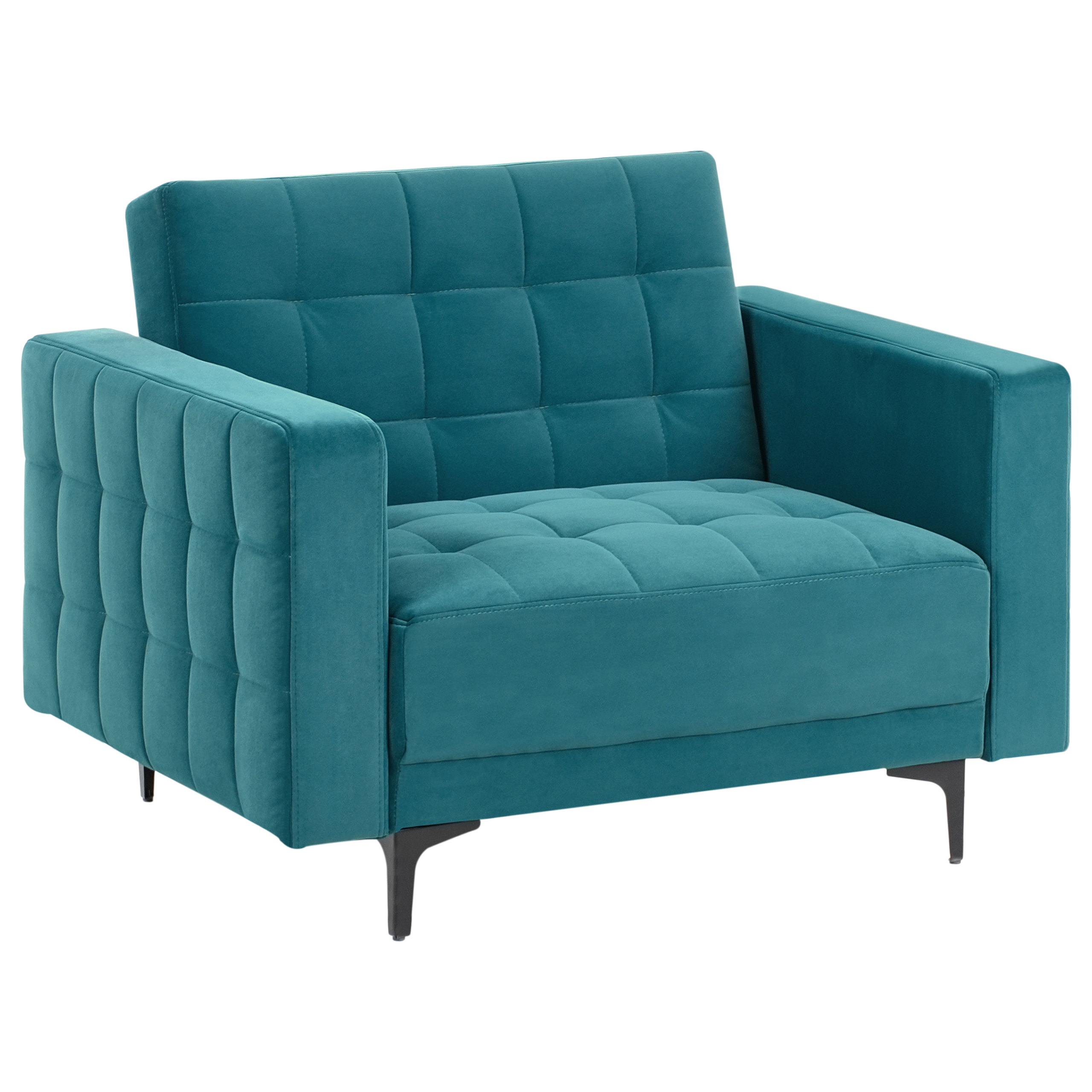 Nojatuoli ABERDEEN sametti Merensininen