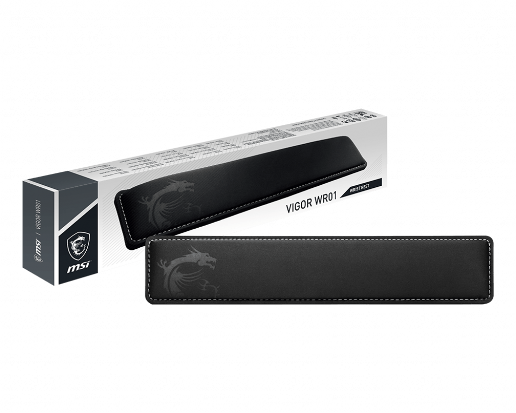 MSI Vigor WR01 -rannetuki, musta | MSI | Vigor WR01 | Musta | Rannetuki | Musta