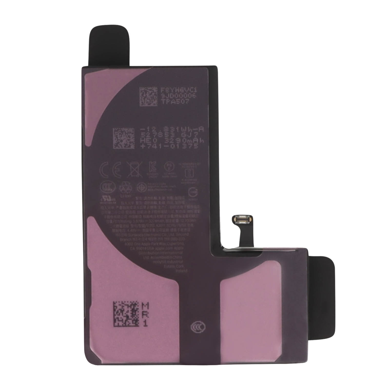 Vaihtoakku iPhone 15 Pro Li-ion 3274mAh huoltopakkaus
