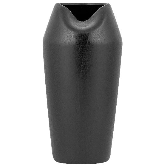 Koristemaljakko APAMEA kivitavara 33 cm Musta