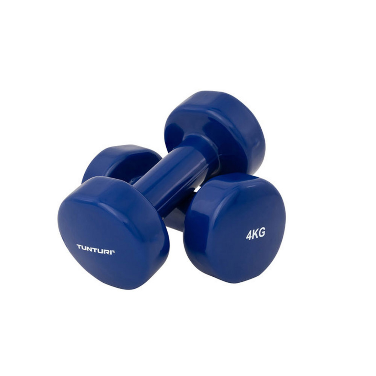 Tunturi Vinyl Dumbbells 4.0kg käsipainot, sininen