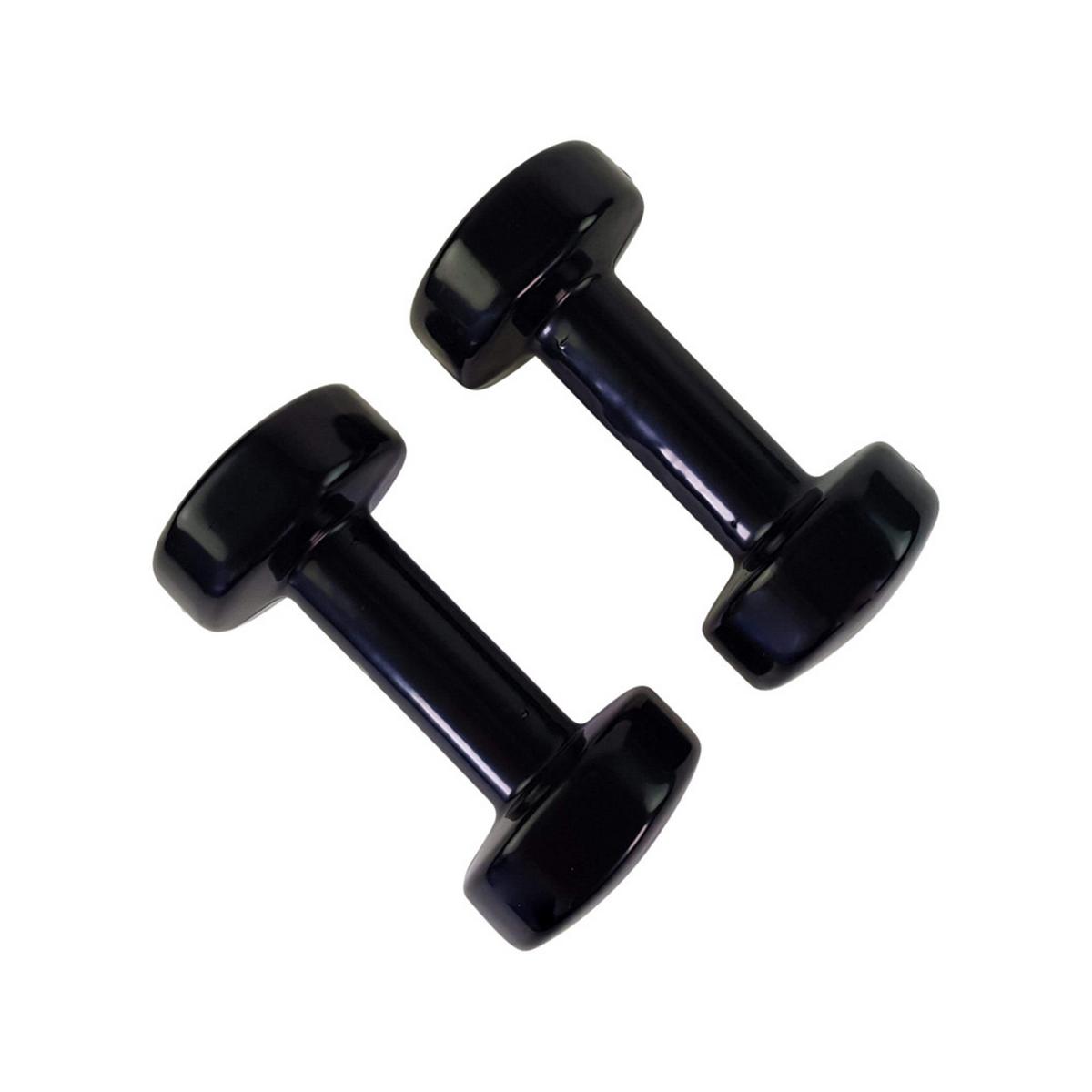 Tunturi Vinyl Dumbbells 2 x 5 kg käsipainot, musta