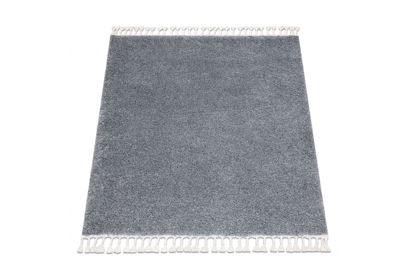 Matto BERBER square 9000 pyöreä Tupsut berbery Marokkolainen shaggy 160x160 cm