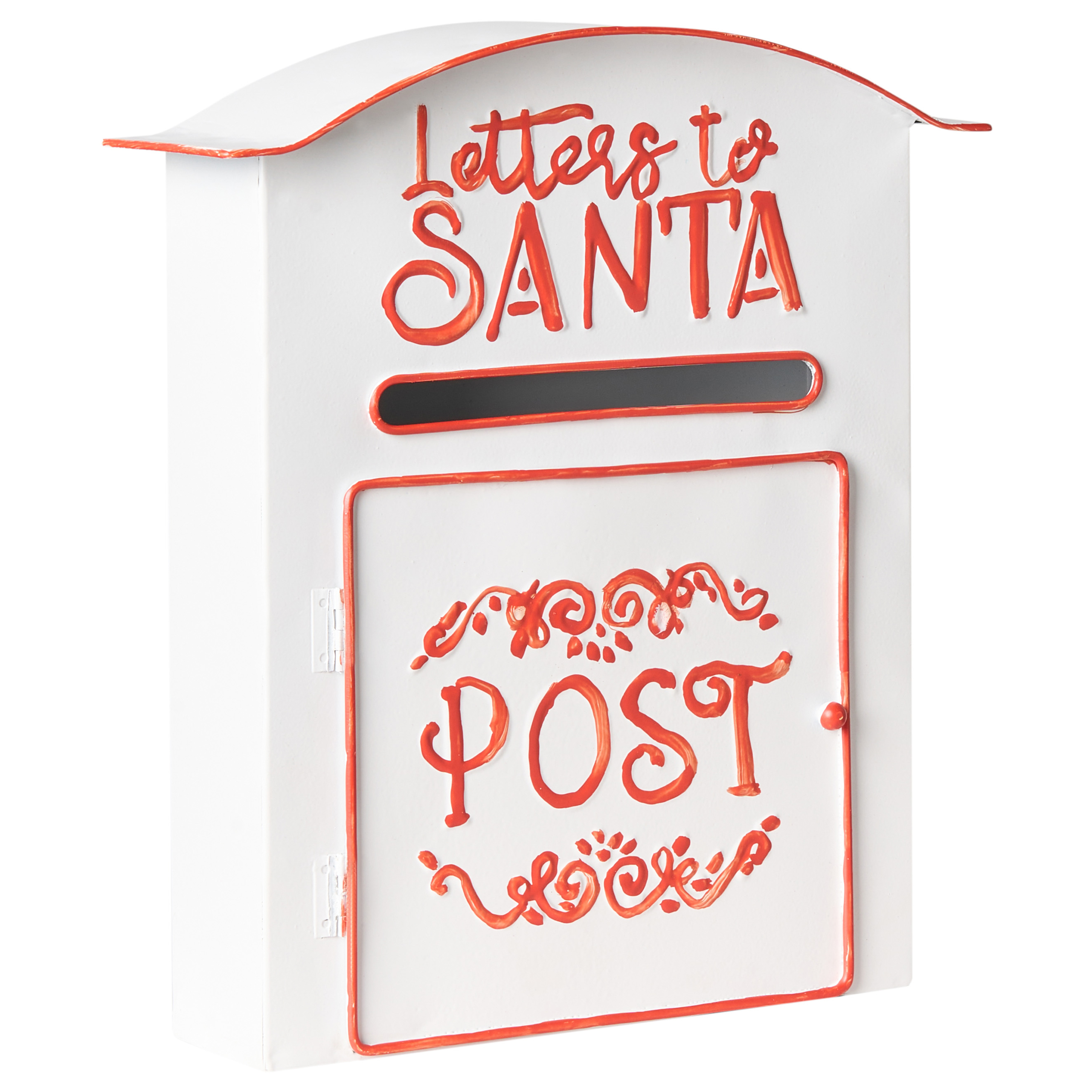 Joulupukin postilaatikko ESPOO 30 cm Valkoinen