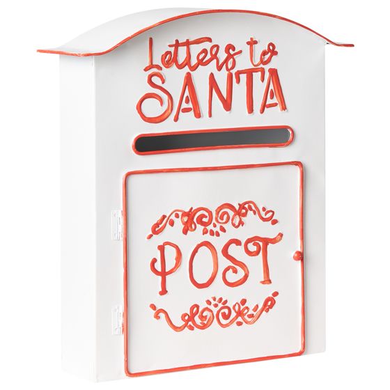 Joulupukin postilaatikko ESPOO 30 cm Valkoinen